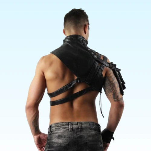 ALEXIOS - Whisper Leather Halloween Harness