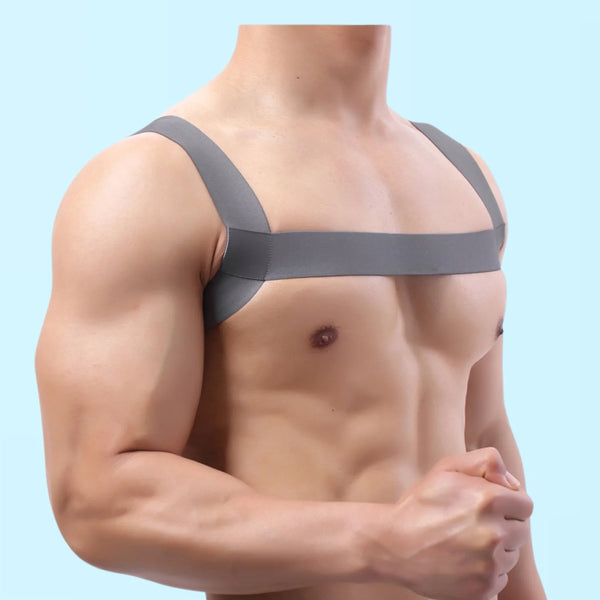 CORY - Core Party Strap gay  Men's grey Harness 