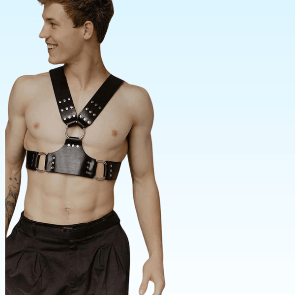 TYLER - Urban Edge Thick Leather Fashion Harness