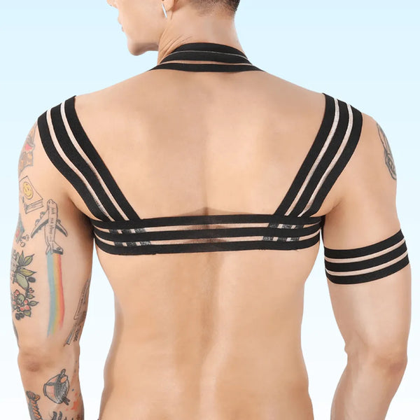 LEO - Triple Bands Chest Fashion Harness