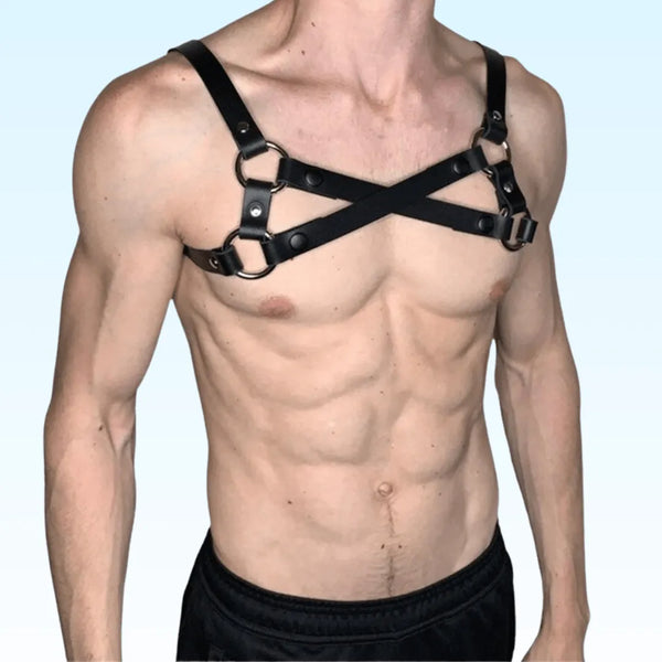 FELIX - Convertible Leather Strap Fashion Harness